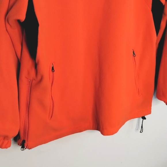 NHL Flyers Reversible 1/4 zip jacket M fleece windbreaker Philadelphia pullover - Picture 8 of 10